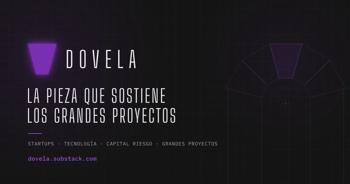 Portada de Dovela: «La pieza que sostiene los grandes proyectos»